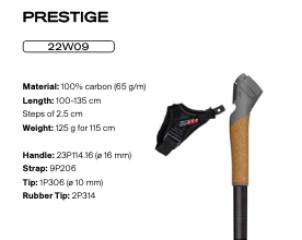 Steinwood Premium 100% Carbon Bastones de Marcha Nórdica